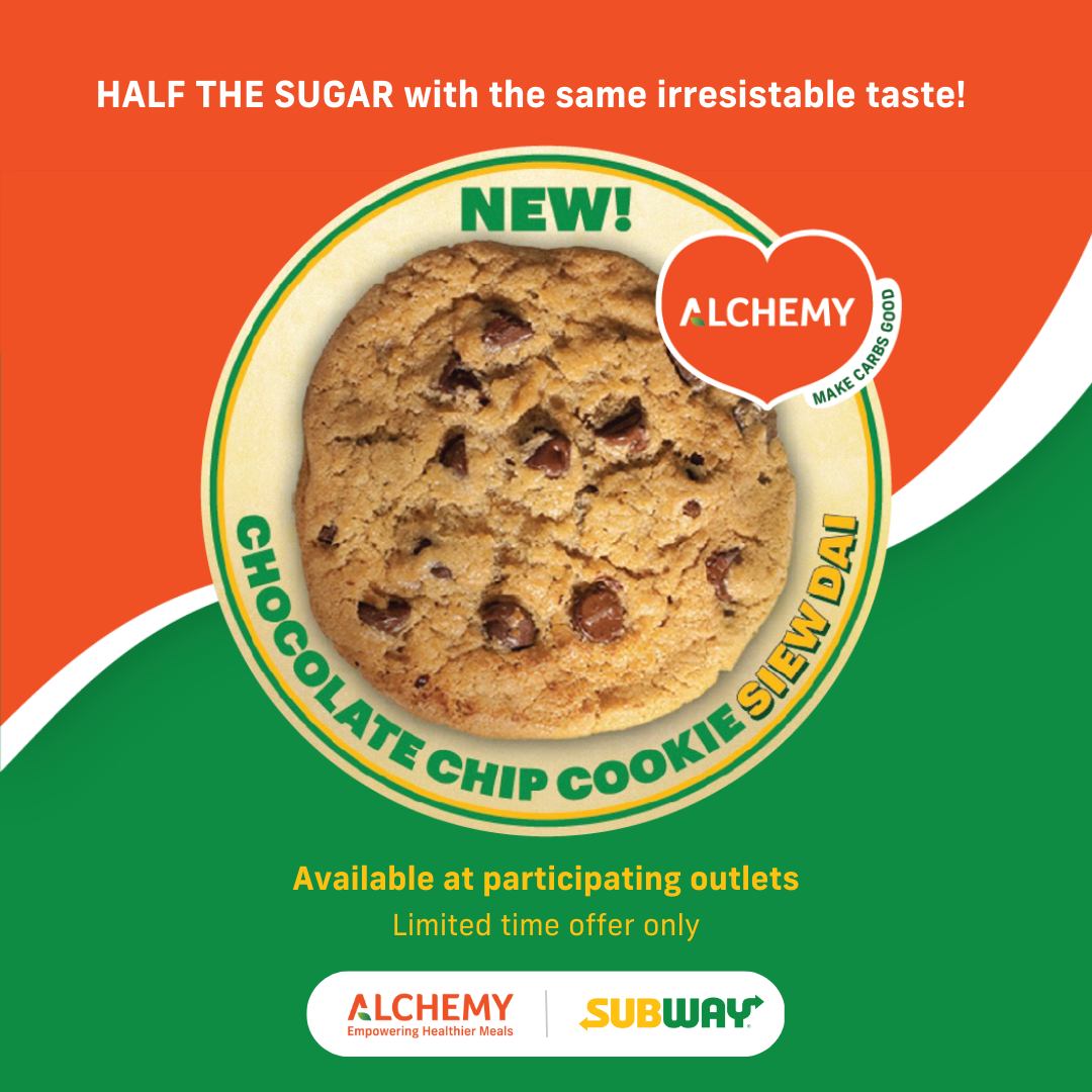 Alchemy Foodtech Presents Chocolate Chip Cookie Siew Dai